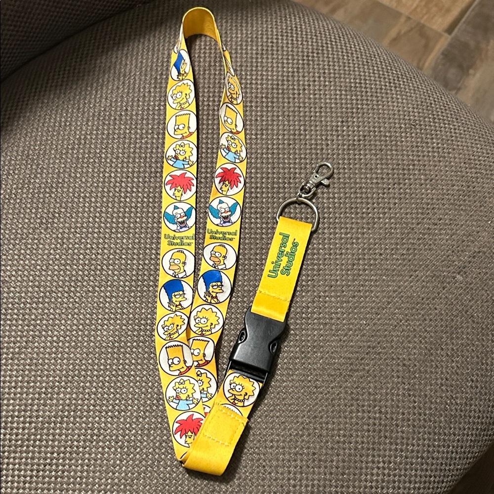 Universal Studios Simpson Lanyard